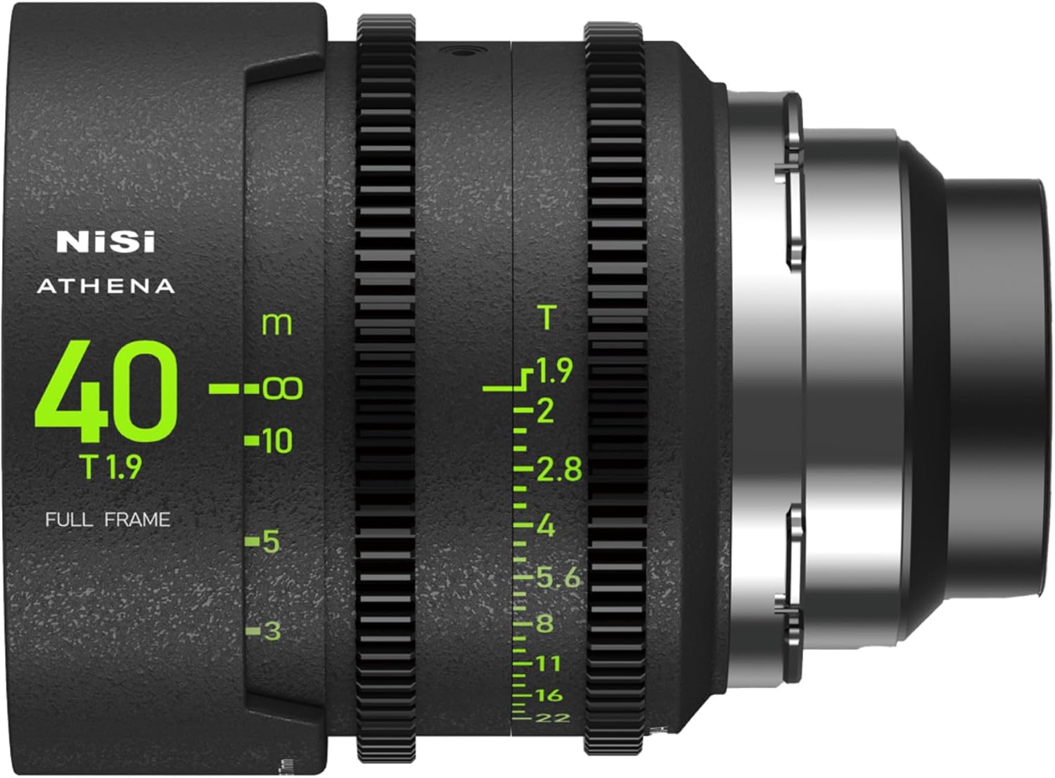 NiSi Athena Prime Full Frame Cinema Lens Master Kit with 8 Lenses 14mm T2.4, 18mm T2.2, 25mm T1.9, 35mm T1.9, 40mm T1.9, 50mm T1.9, 85mm T1.9, 135mm T2.2 + Hard Case (PL Mount)