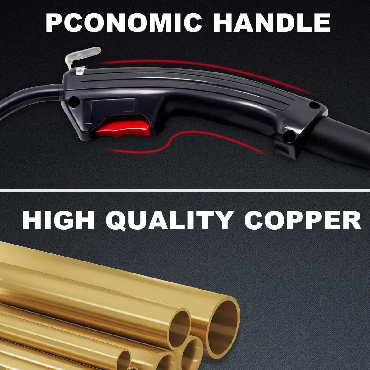 8ft No Gas Mig Gun Replacement Fits Lincoln Century 80GL FC90 90i FC Flux-Cored Welder K3493-1 K2185-1 K5256-1 K2501-1