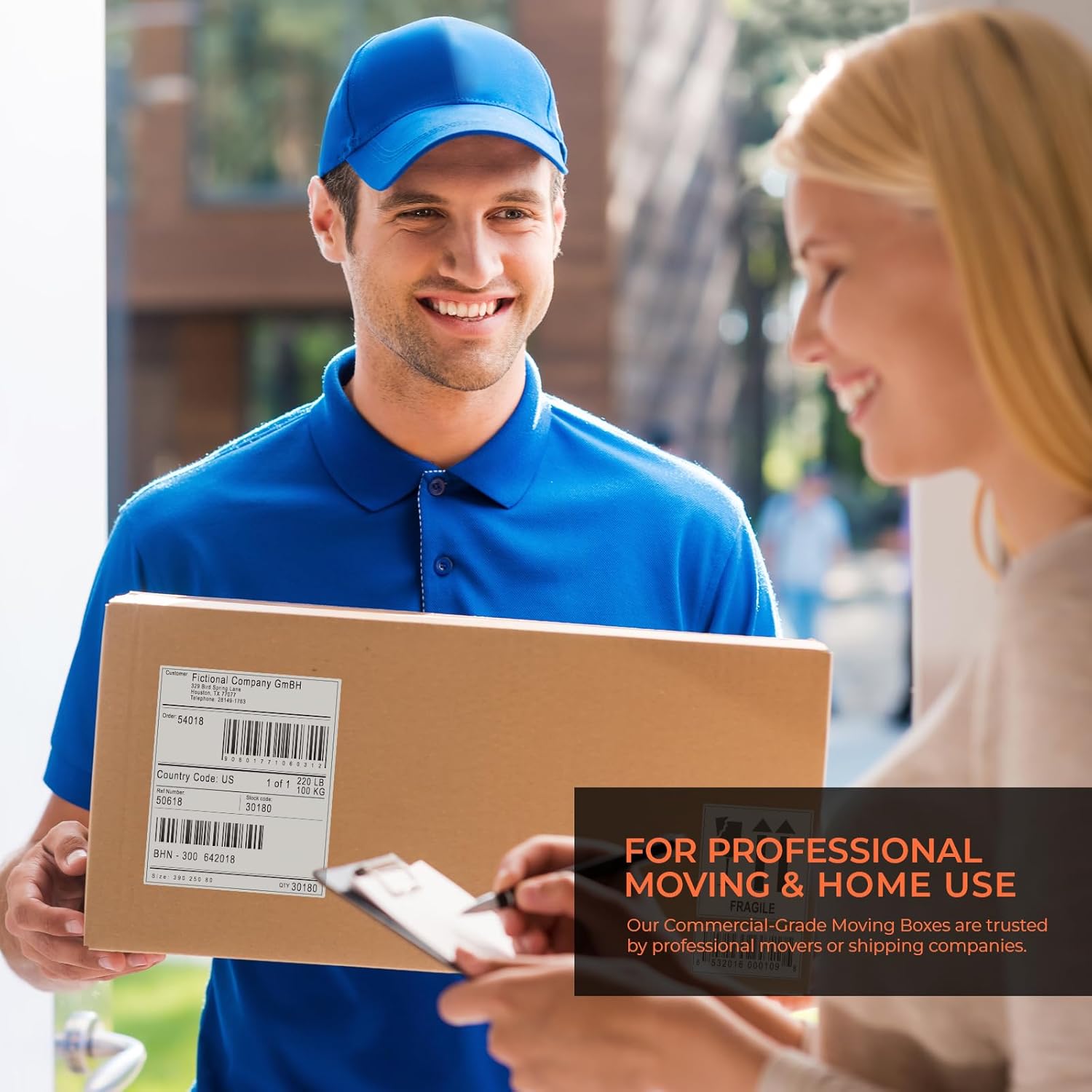 16 x 12 x 8 Inches Moving Boxes 1400 Pieces Strong Shipping Boxes - 1 Pallet