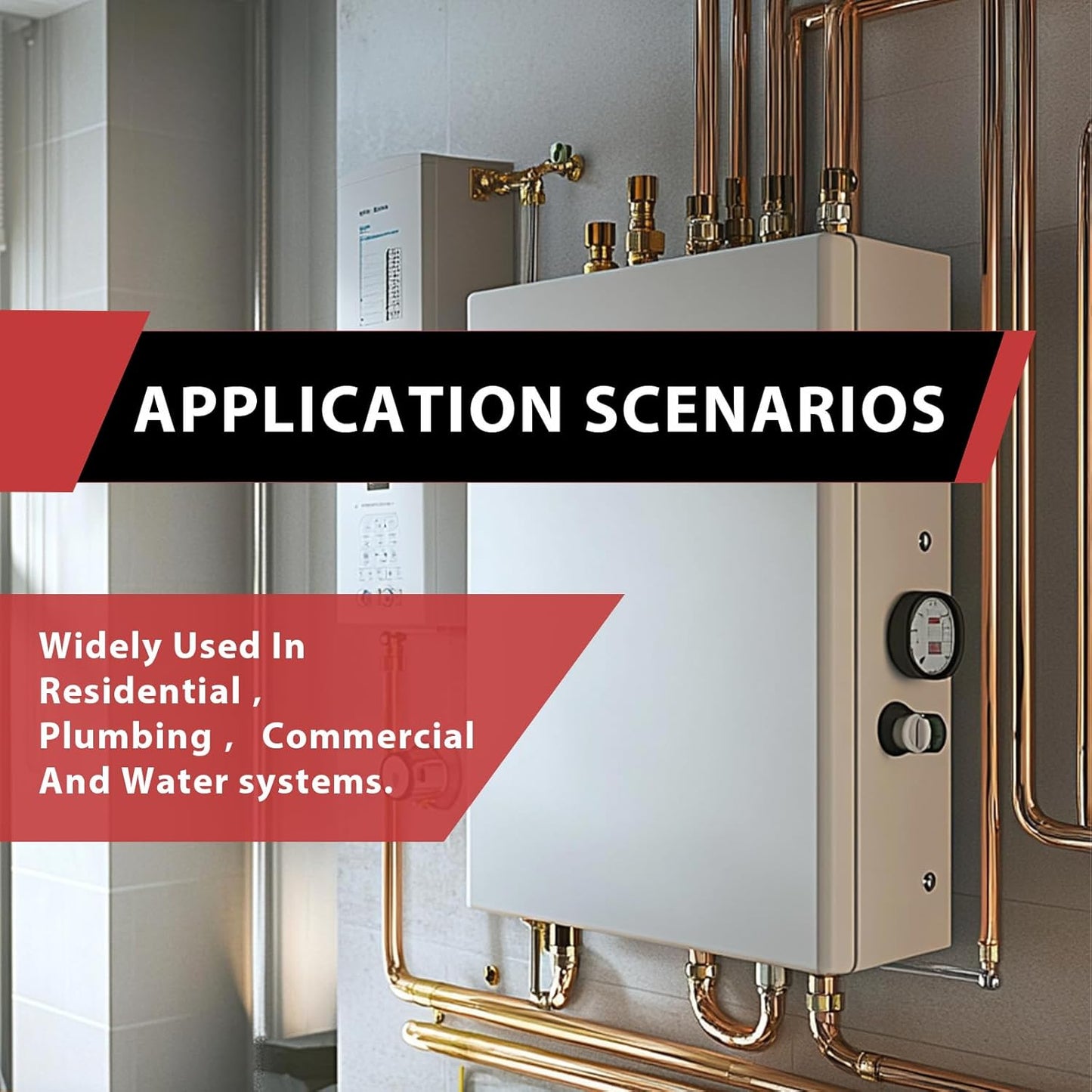 50-Pack EFIELD 1-1/2" FTG x 1-1/2" Copper Long Radius 90° Street Elbow Copper Fitting,(COPPER142-50PCS)