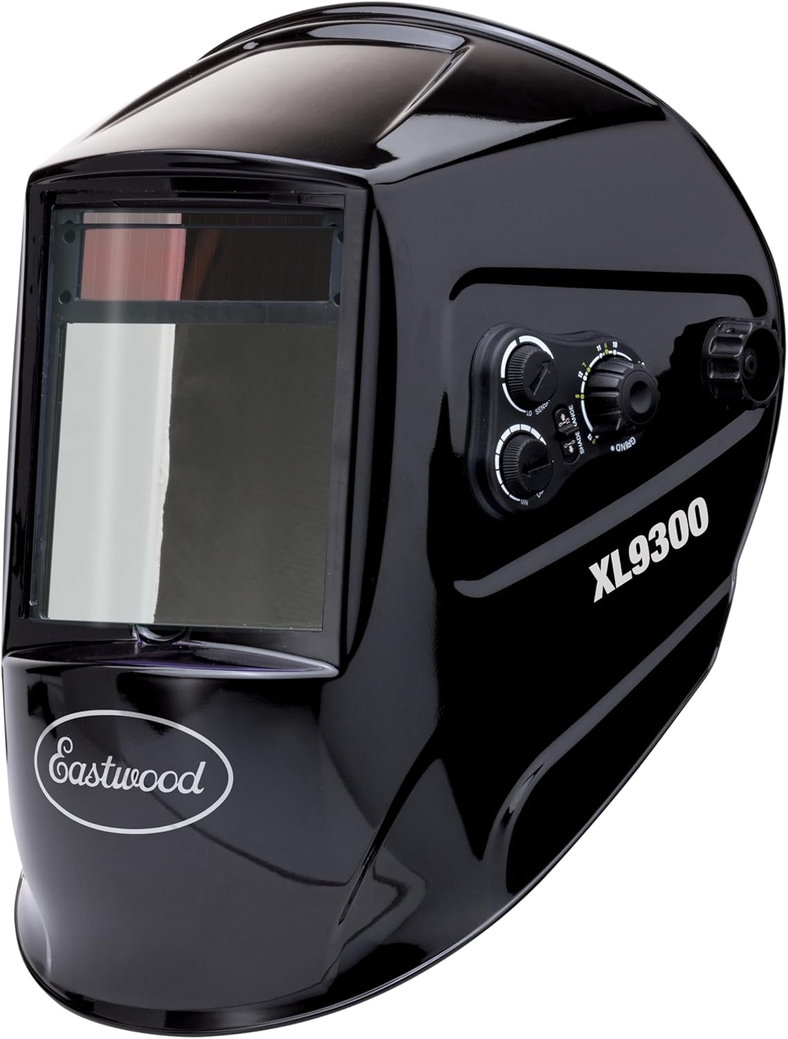 Eastwood 180 Amp MIG Welder Machine Dual Voltage 110V 220V for Steel & Aluminum | Eastwood XL View Auto Darkening Welding Helmet