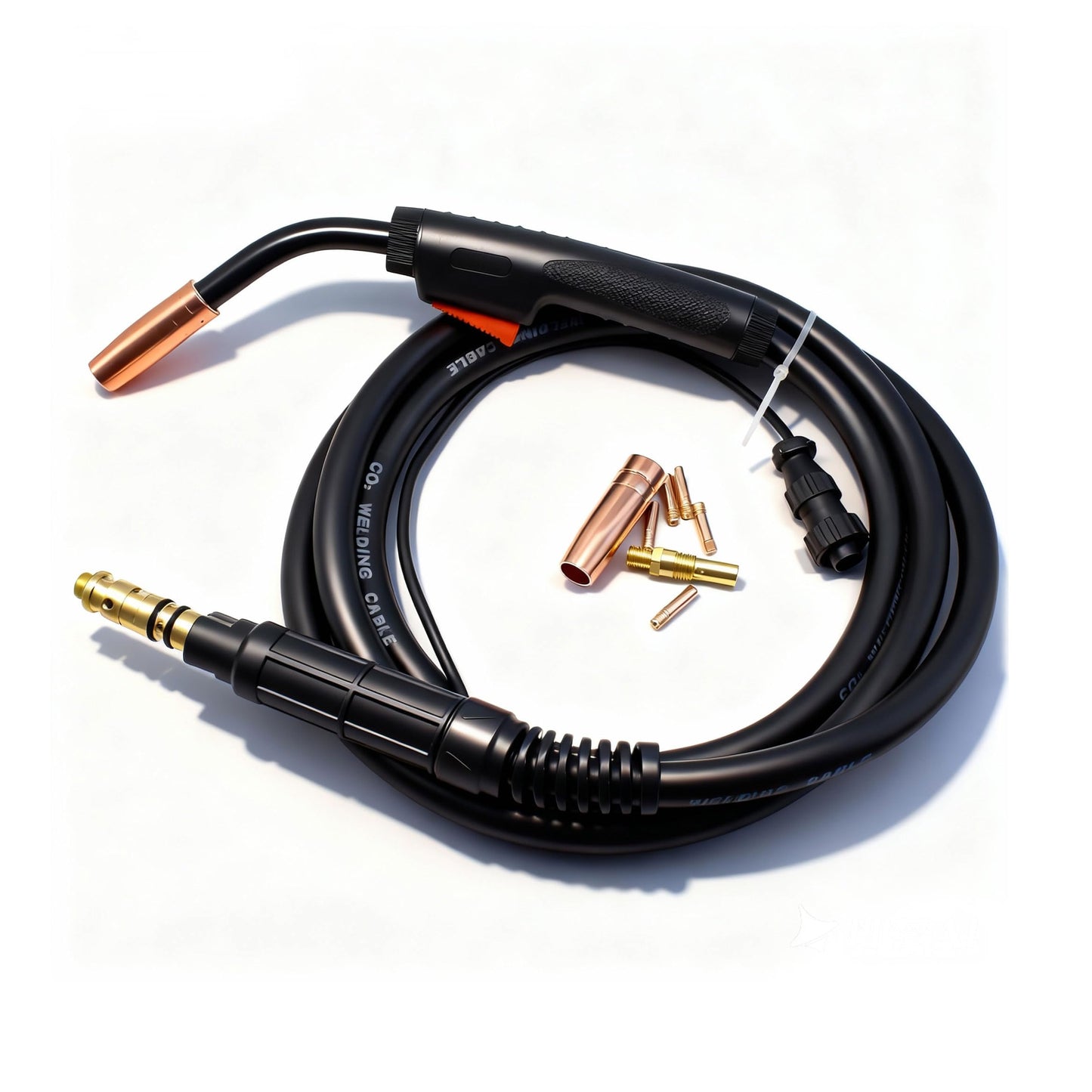 180A 15ft Mig Gun Replacement Lincoln Magnum 100L K530-6 Fits Lincoln PRO MIG 140 & PRO MIG 180 K2480-1 K2481-1 & SP-140T 180T,Easy-Core 140 180,Weld-Pak 125 125HD 140HD MIG Welding Gun