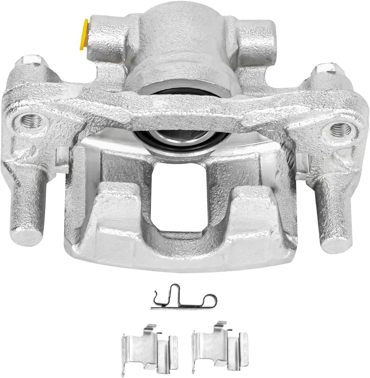 Detroit Axle - 2 Rear Brake Calipers w/Bracket for Jeep Compass Patriot Dodge Avenger Caliber Chrysler Cirrus 200 Sebring Lancer Replacement Disc Brake Calipers Assembly