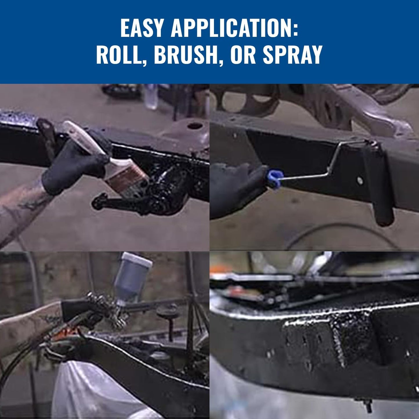 Eastwood Matte Black Rust Encapsulator Plus | Long Lasting Durable Finish 1 Coat Automotive Maximum Rust Protection | Heat Resistance up to 350 Degrees F | 16 oz. Aerosol | 1 Pack