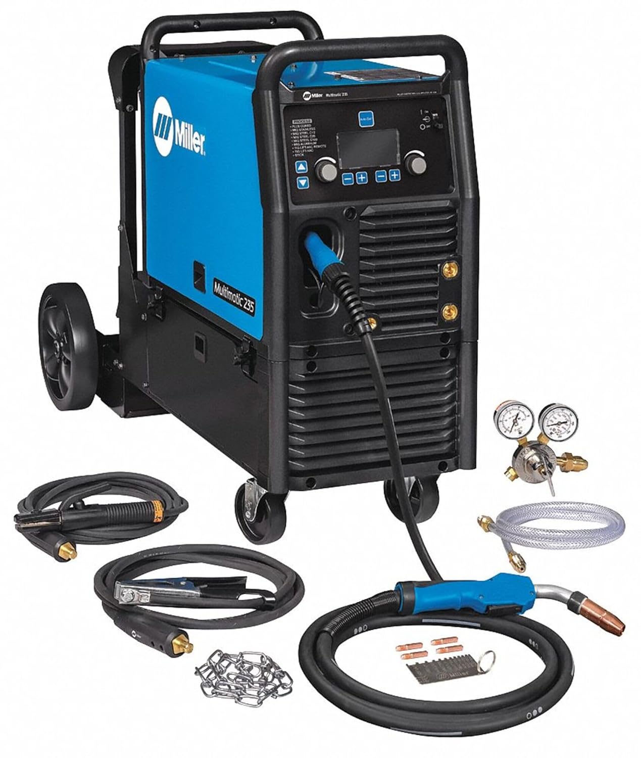 Miller Electric - 951846 - Miller Multimatic 235 Single Phase MIG Welder with 240 Input Voltage, 235 Amp Max Output, and
