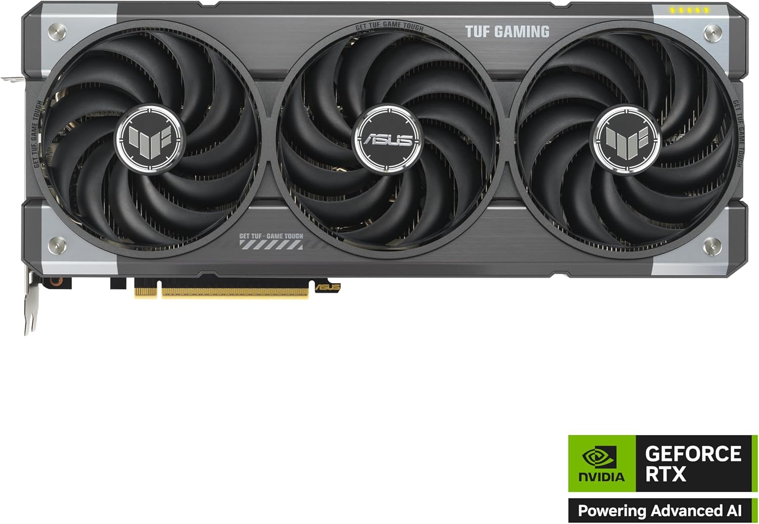 ASUS TUF Gaming GeForce RTX ™ 5070 12GB GDDR7 OC Edition Gaming Graphics Card (PCIe® 5.0, HDMI®/DP 2.1, 3.125-slot, Military-Grade Components, Protective PCB Coating, axial-tech Fans)