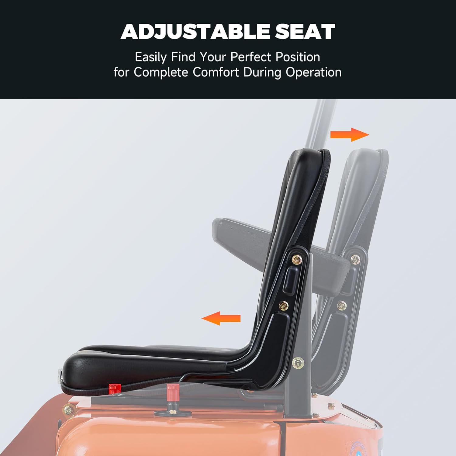 AHM Mini Excavator, 1 Ton Crawler Excavator with Hydraulic Oil Cooling System 13.5hp EPA Engine, Small Crawler Digger for Trenching Material Handling, Compact Trench Digger for Farm Construction Site