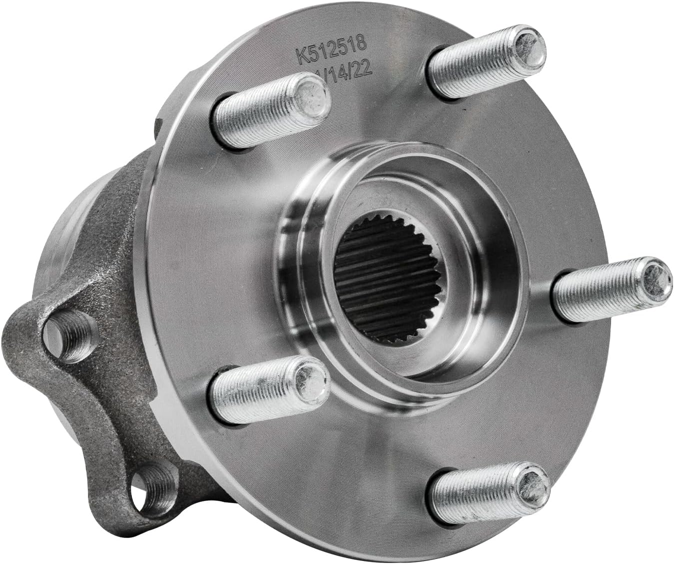 Detroit Axle - 2 Rear Wheel Bearing & Hubs for Subaru Forester Impreza XV Crosstrek, Pair Wheel Bearing and Hubs Assembly Replacement Set