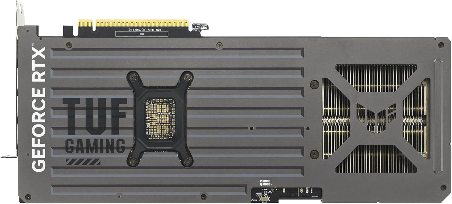 ASUS TUF Gaming GeForce RTX ™ 5070 12GB GDDR7 OC Edition Gaming Graphics Card (PCIe® 5.0, HDMI®/DP 2.1, 3.125-slot, Military-Grade Components, Protective PCB Coating, axial-tech Fans)