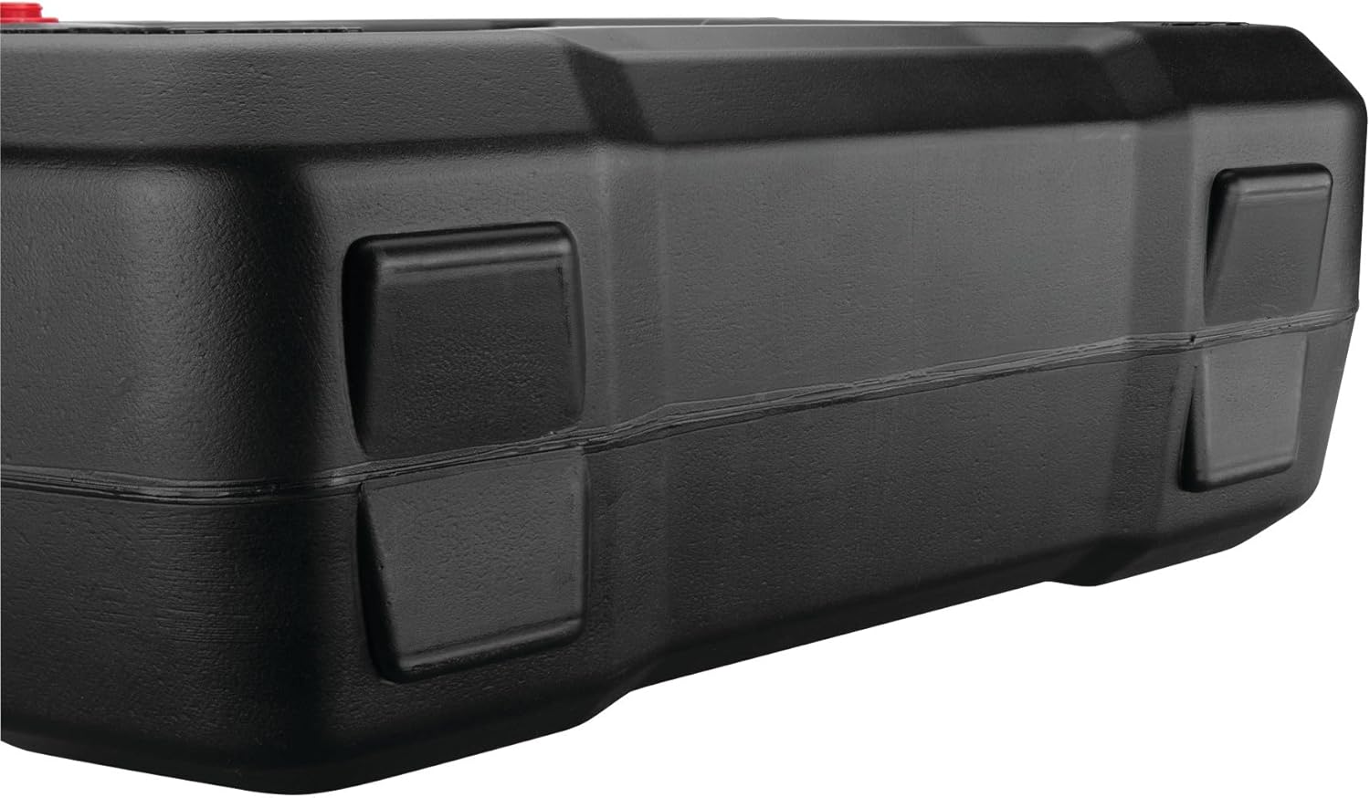 Performance Tool W4077 16-Quart Oil Drain Container, Deep Drain Well, Integrated Handle, Sealing Rubber Gaskets, Black