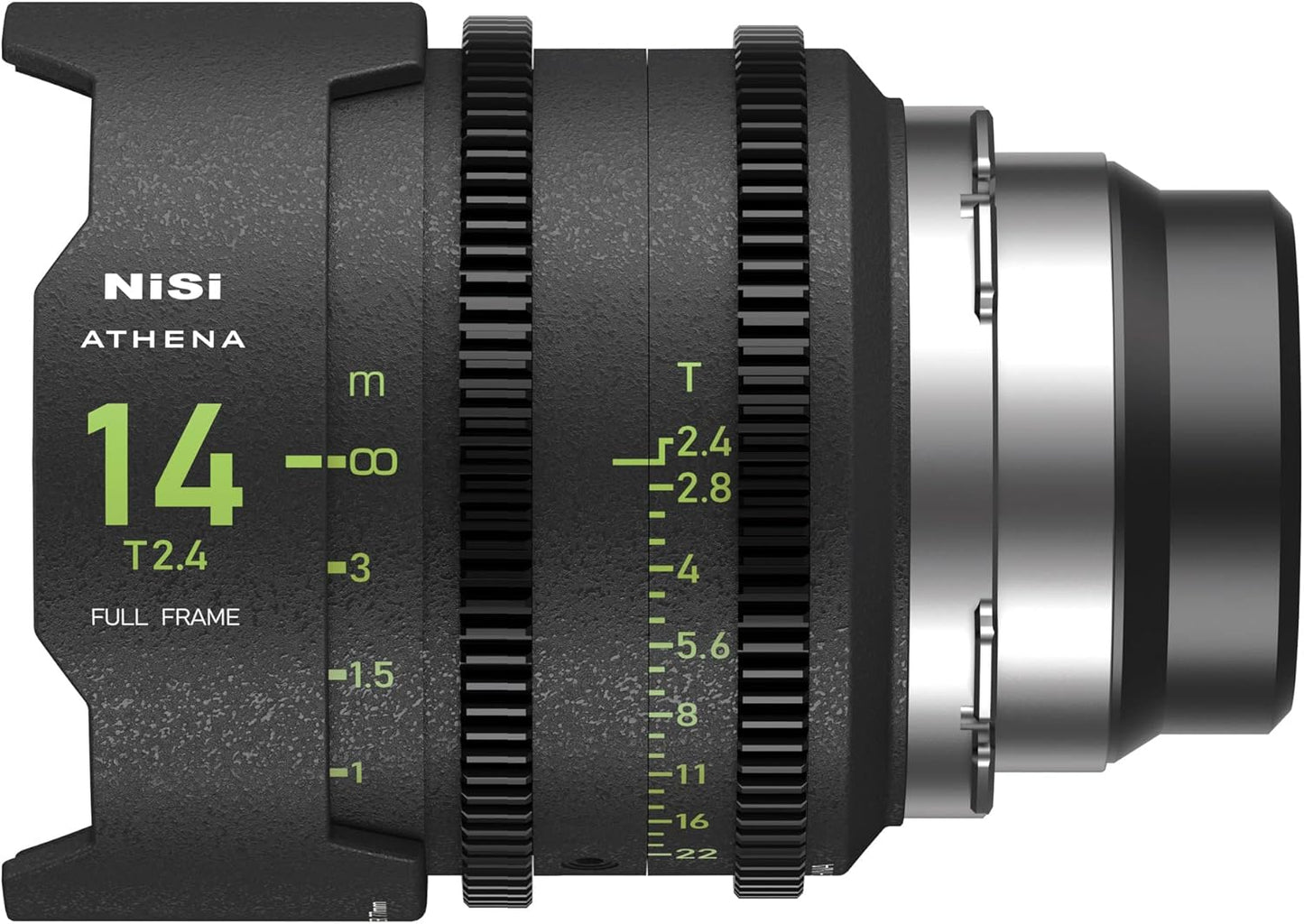 NiSi Athena Prime Full Frame Cinema Lens Master Kit with 8 Lenses 14mm T2.4, 18mm T2.2, 25mm T1.9, 35mm T1.9, 40mm T1.9, 50mm T1.9, 85mm T1.9, 135mm T2.2 + Hard Case (PL Mount)