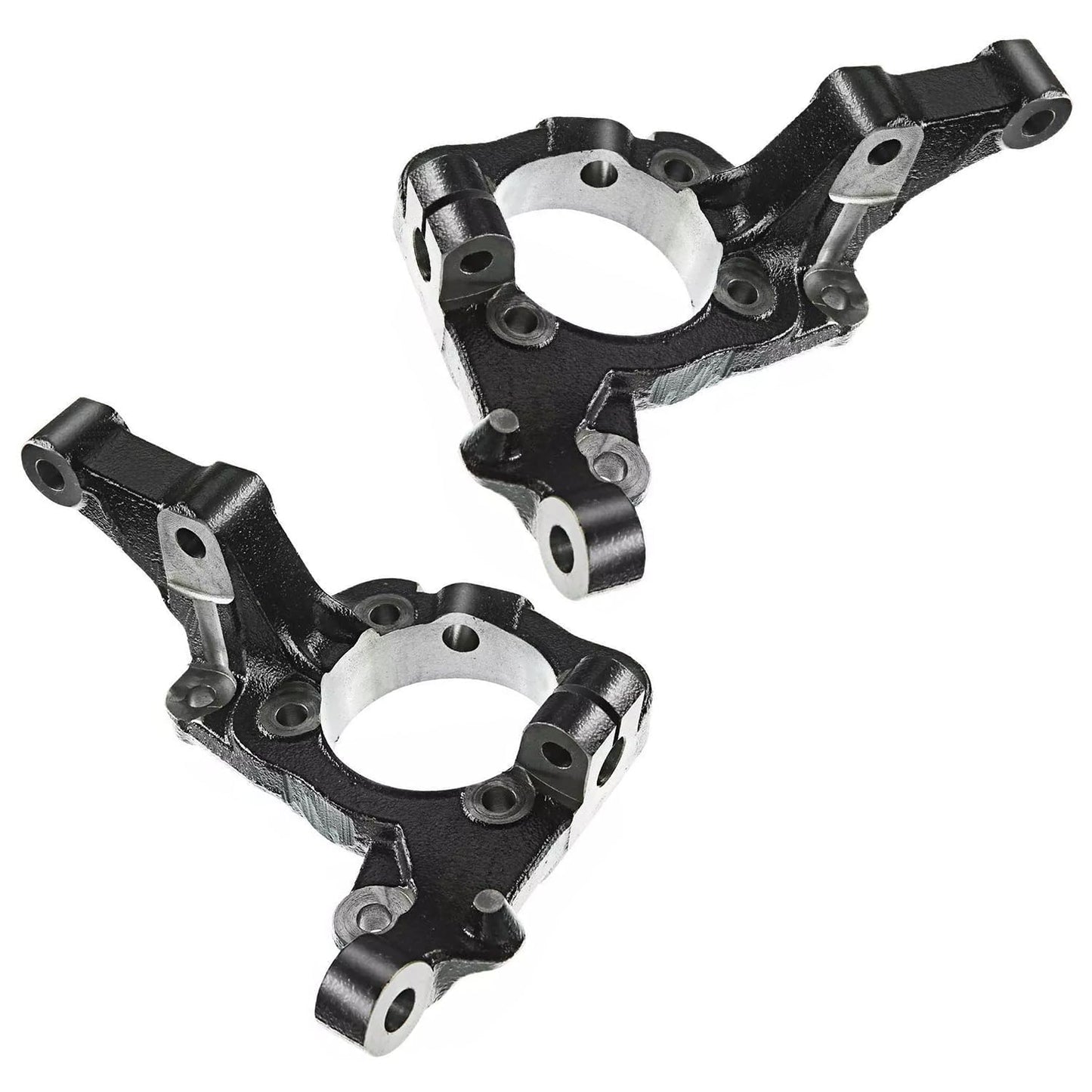 Detroit Axle - 4pc Front Loaded Knuckles Kit for 2007-2012 Hyundai Veracruz, 2008 2009 2010 2011 2 Steering Knuckles 2 Wheel Bearing Hubs Assembly Replacement