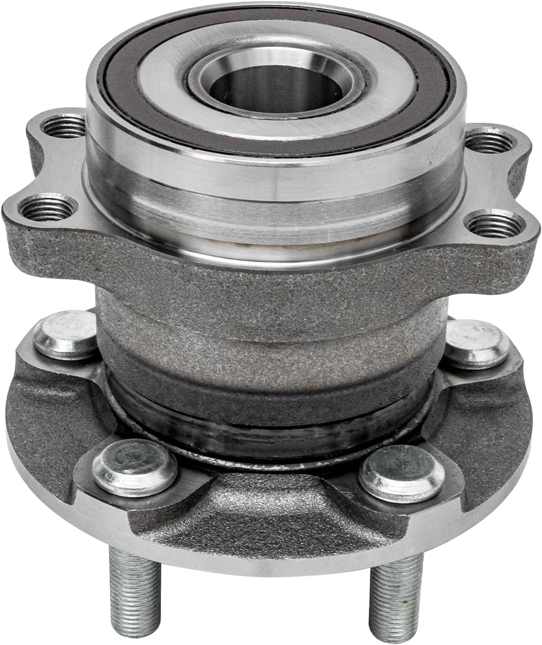 Detroit Axle - 2 Rear Wheel Bearing & Hubs for Subaru Forester Impreza XV Crosstrek, Pair Wheel Bearing and Hubs Assembly Replacement Set