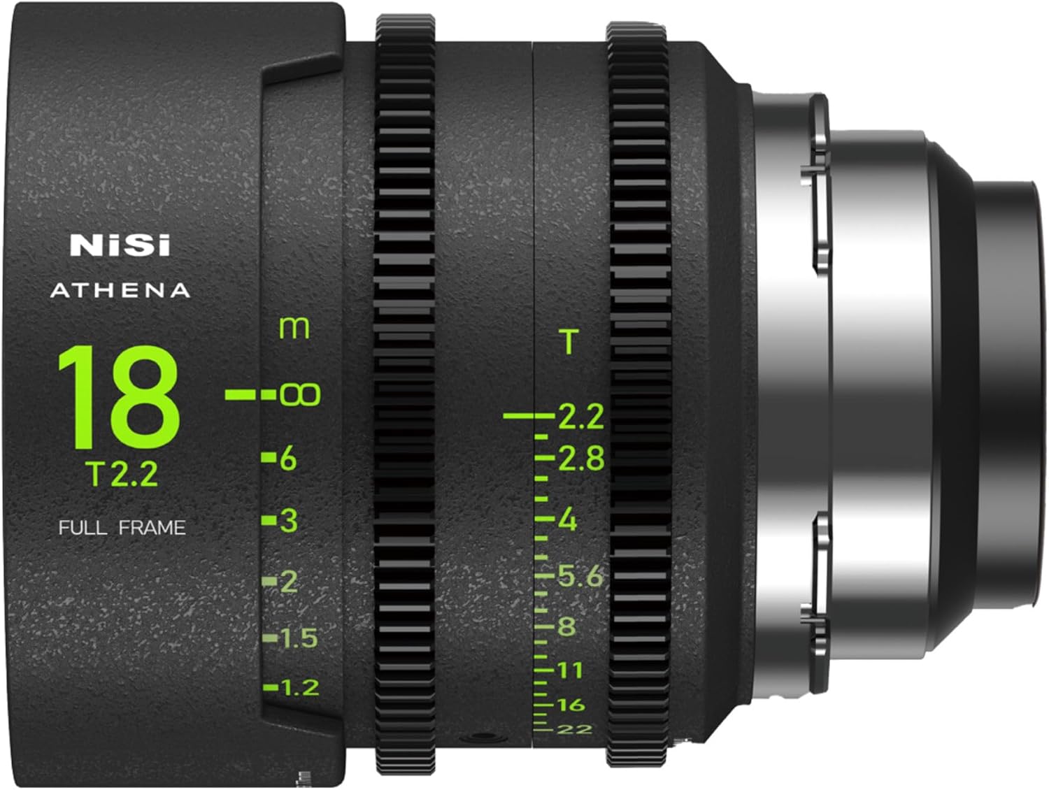 NiSi Athena Prime Full Frame Cinema Lens Master Kit with 8 Lenses 14mm T2.4, 18mm T2.2, 25mm T1.9, 35mm T1.9, 40mm T1.9, 50mm T1.9, 85mm T1.9, 135mm T2.2 + Hard Case (PL Mount)