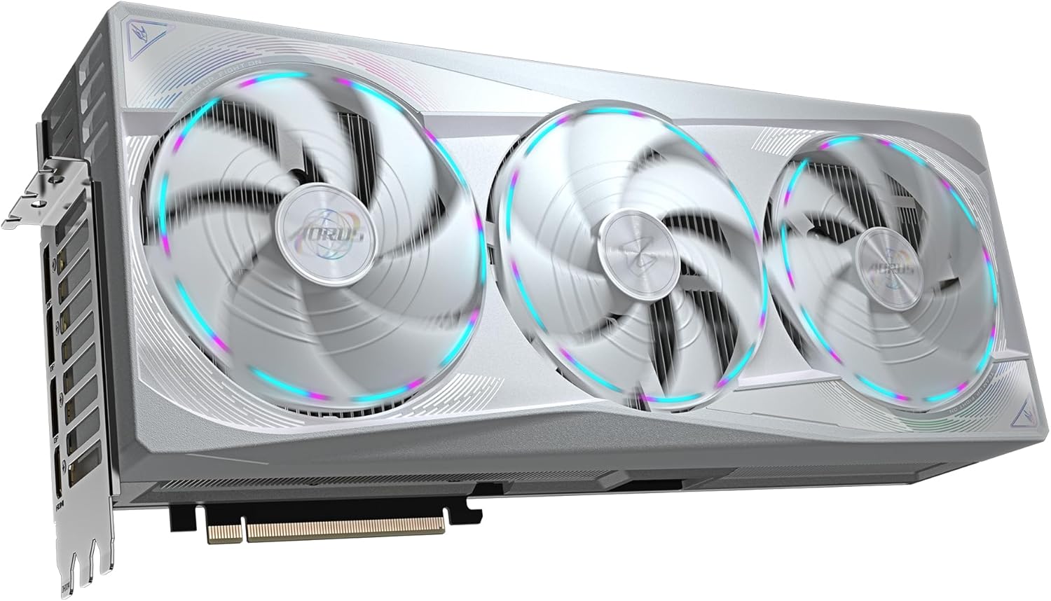 Gigabyte AORUS GeForce RTX 5090 Master ICE 32G Graphics Card - 32GB GDDR7, 512bit, PCI-E 5.0, 2655MHz Core Clock, 3 x DP 2.1a, 1 x HDMI 2.1b, NVIDIA DLSS 4, GV-N5090AORUSM ICE-32GD