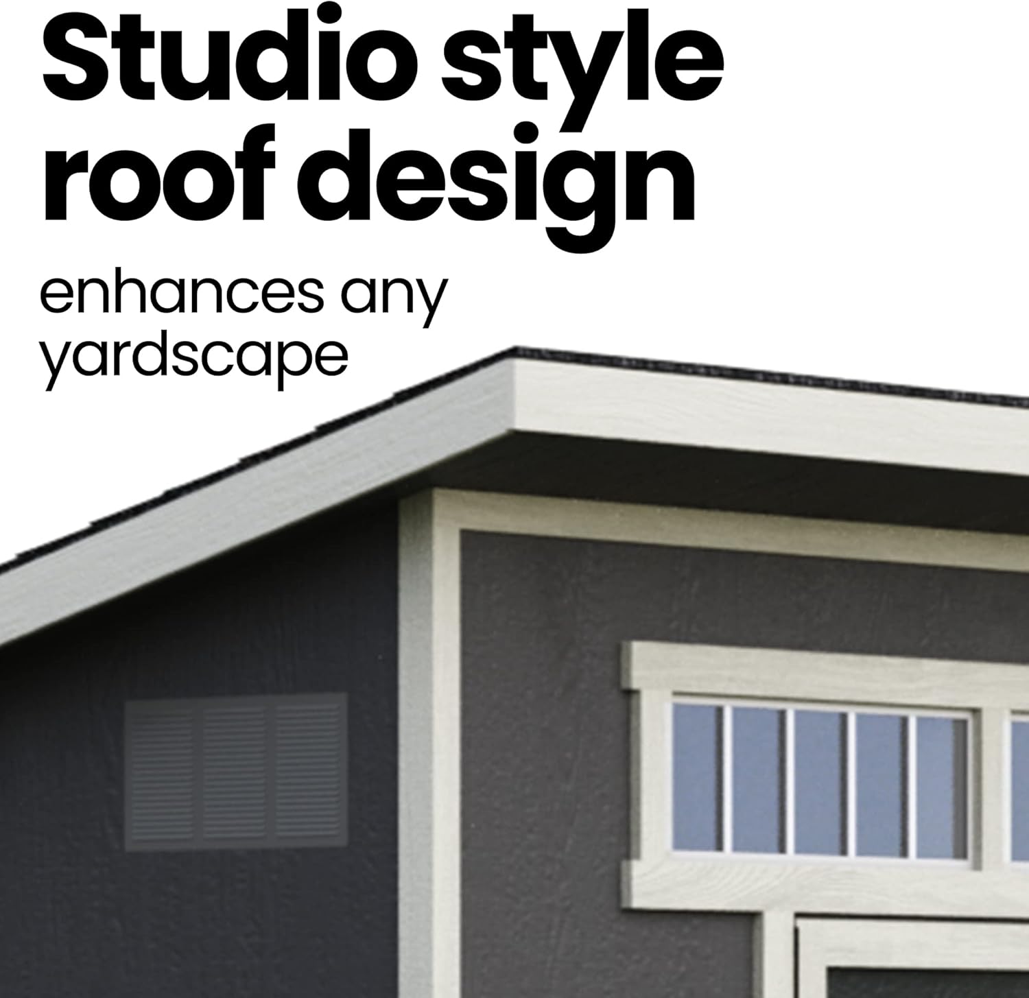 Handy Home Products Olympia 10x7.5 Wood Storage Shed with Floor Kit- Does not Include Paint or Roofing Shingles