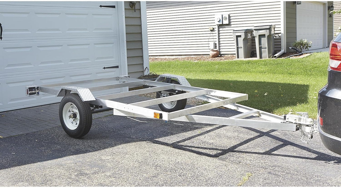 Ultra-Tow 5ft. x 8ft. Aluminum Utility Trailer Kit — 1715-Lb. Load Capacity