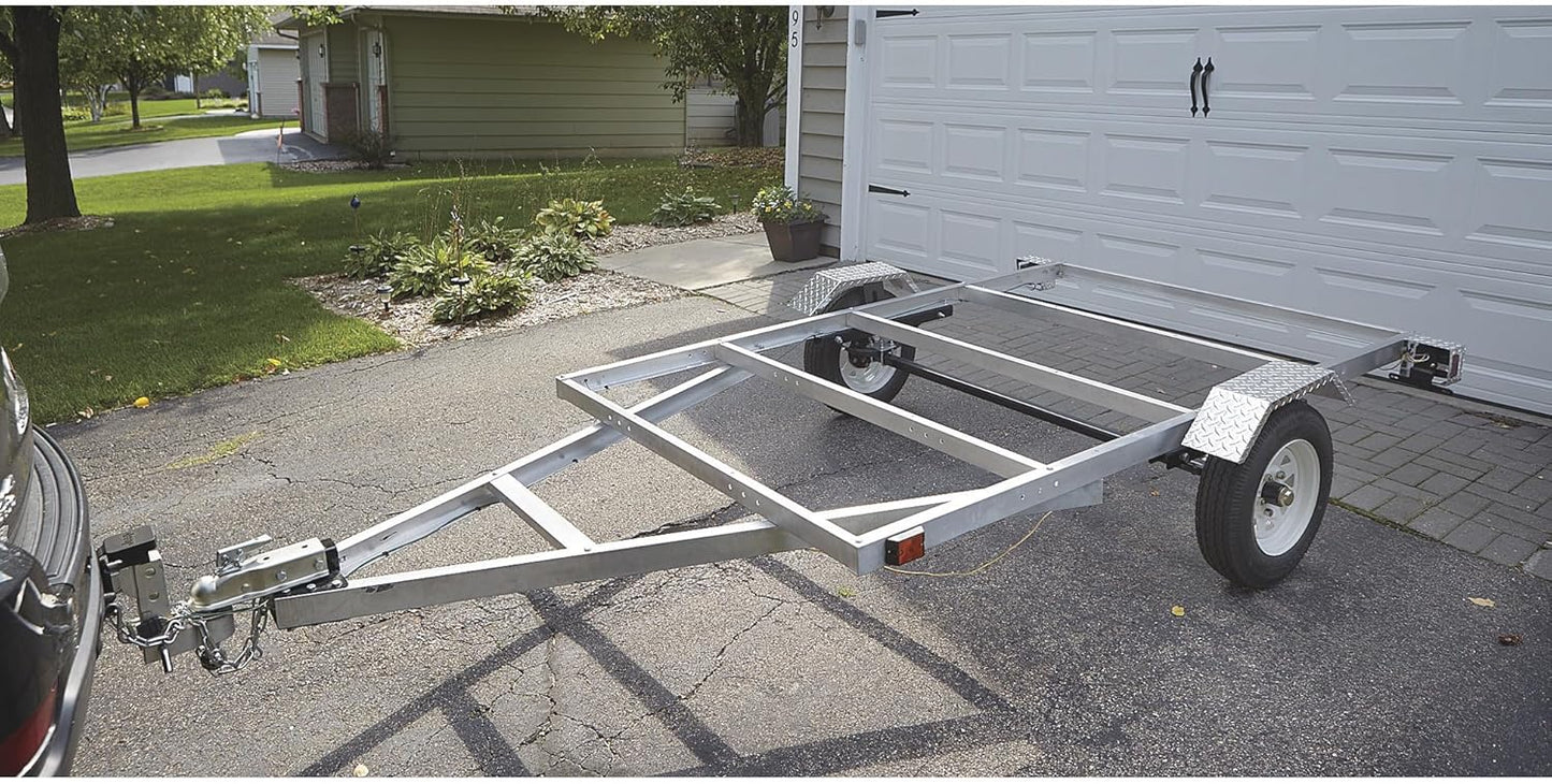 Ultra-Tow 5ft. x 8ft. Aluminum Utility Trailer Kit — 1715-Lb. Load Capacity
