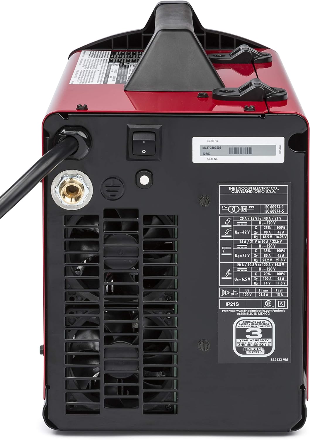 K4498-1 - MIG Welder 140MP Power MIG