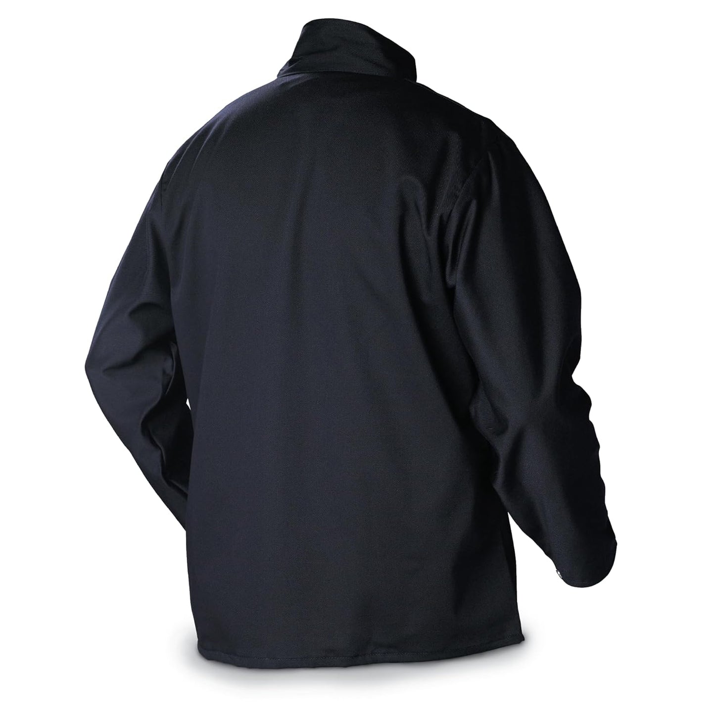 Miller Classic Cloth Jacket - 9oz Navy Cotton Welding Jacket XL - Everyday-Use Welder Jacket for Men & Women - Light-Duty Cloth Jackets for Welding - Flame Resistant Jackets (Navy Blue)