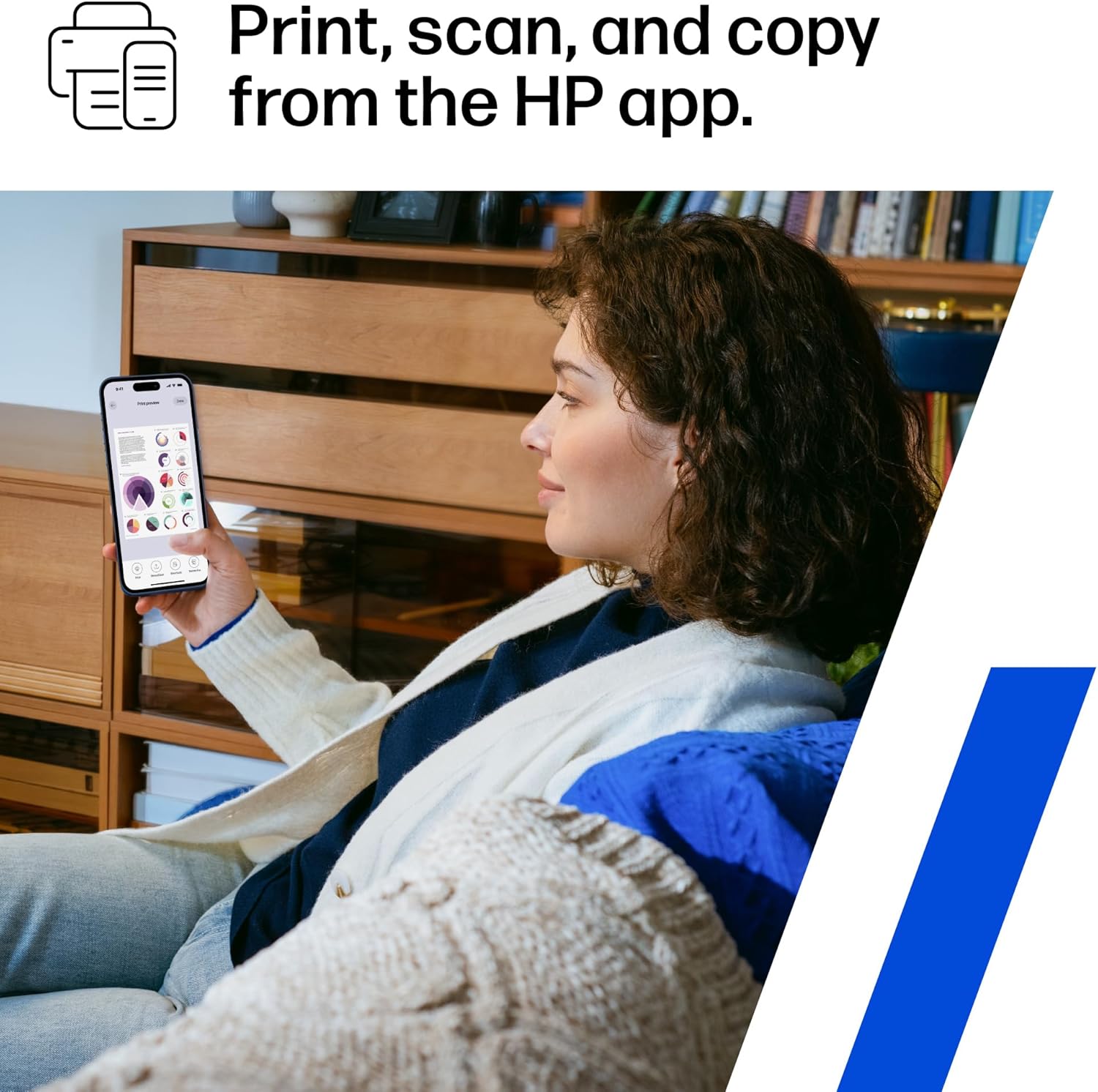 HP OfficeJet Pro 8125e Wireless All-in-One Color Inkjet Printer, Print, scan, Copy, ADF, Duplex Printing Best-for-Home Office, 3 Month Instant Ink Trial Included, AI-Enabled (405T6A)