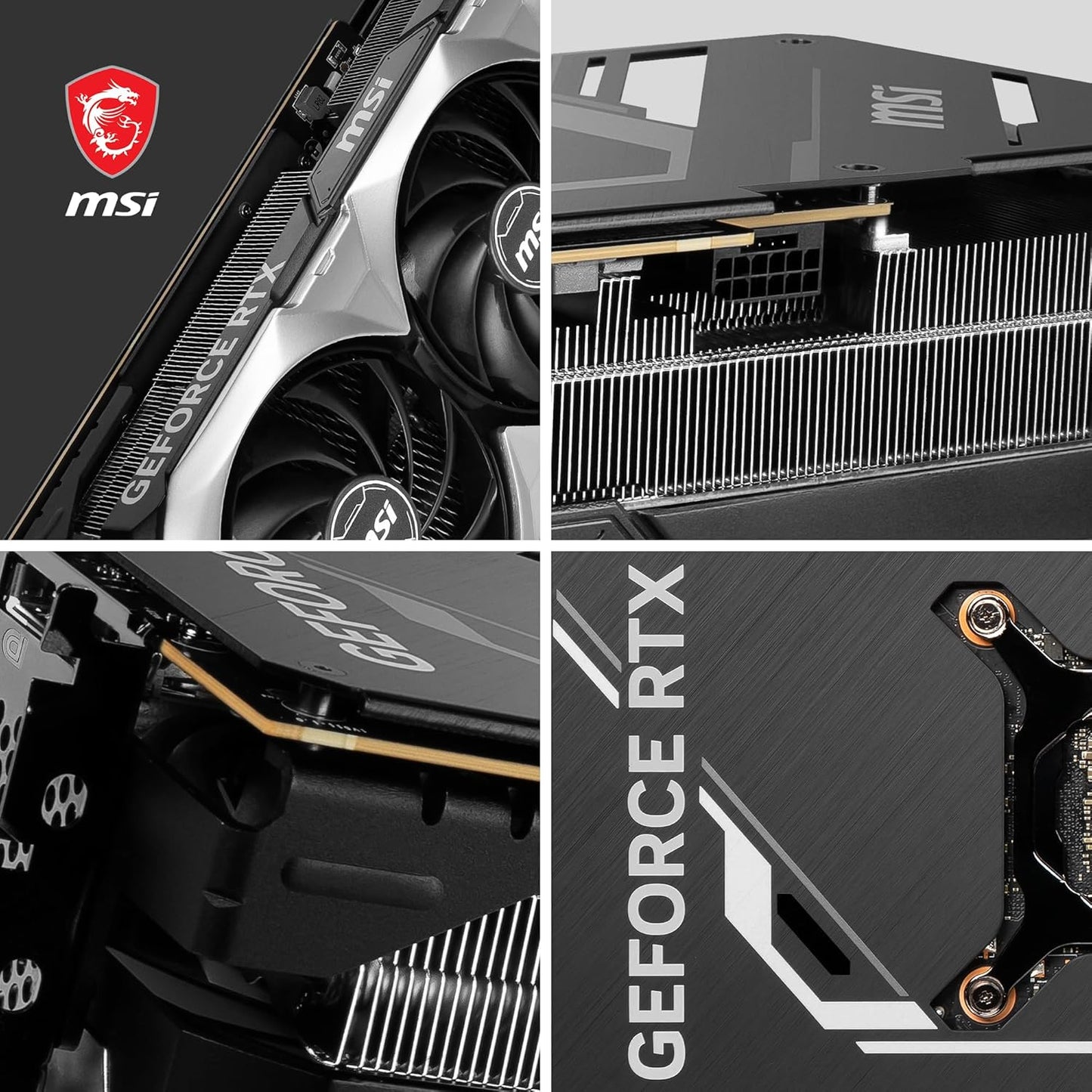 MSI GeForce RTX 4080 16GB Ventus 3X OC Gaming Graphics Card - 16GB GDDR6X, 2550 MHz, PCI Express Gen 4, 256-bit, 3X DP v 1.4a, HDMI 2.1a (Supports 4K & 8K HDR)