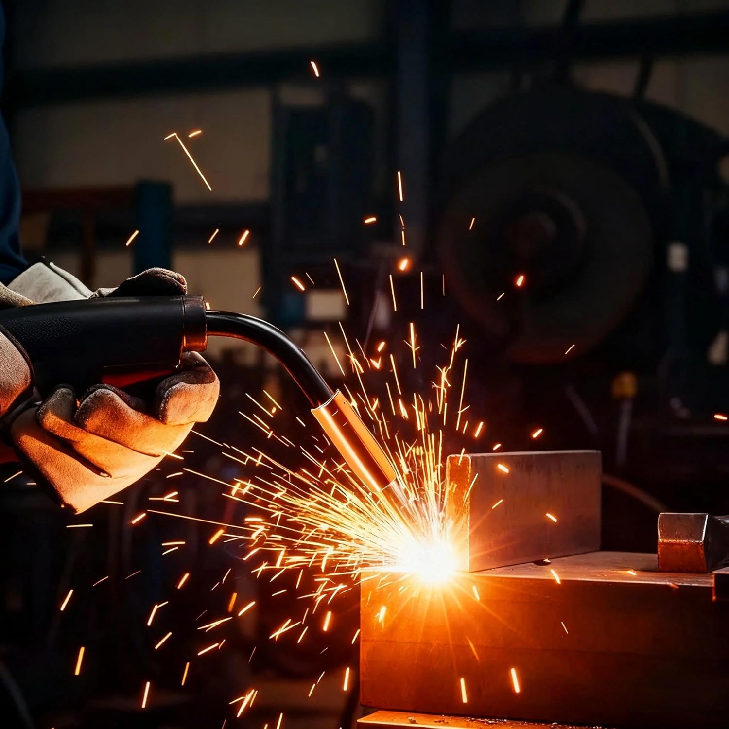 180A 15ft Mig Gun Replacement Lincoln Magnum 100L K530-6 Fits Lincoln PRO MIG 140 & PRO MIG 180 K2480-1 K2481-1 & SP-140T 180T,Easy-Core 140 180,Weld-Pak 125 125HD 140HD MIG Welding Gun