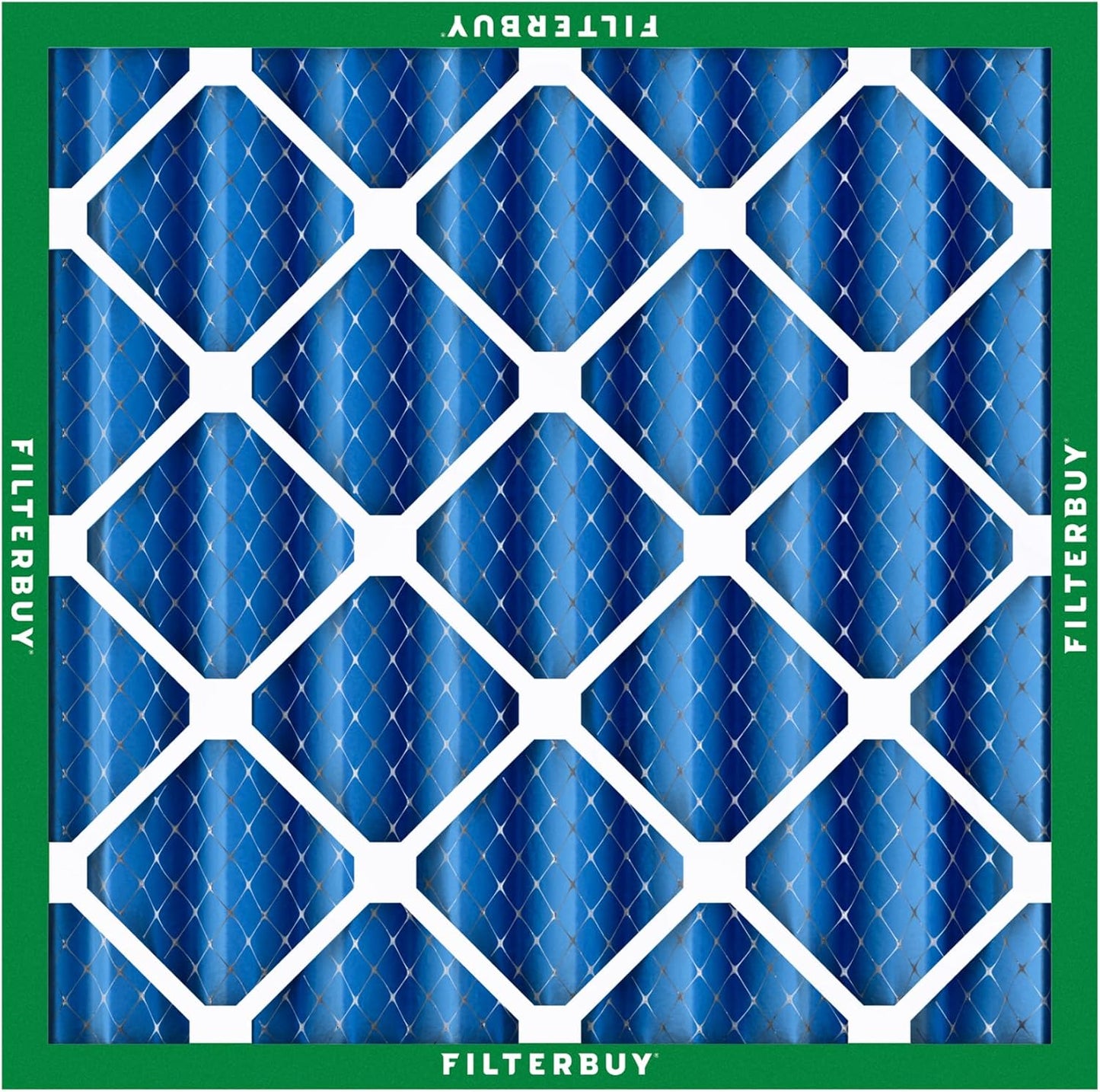 Filterbuy 24x24x4 Air Filter MERV 13 (MPR 1900) Health Defense Replacement (12-Pack), Electrostatic Pleated HVAC AC Furnace Filters, Made in USA (Actual Size: 23.38 x 23.38 x 3.63)