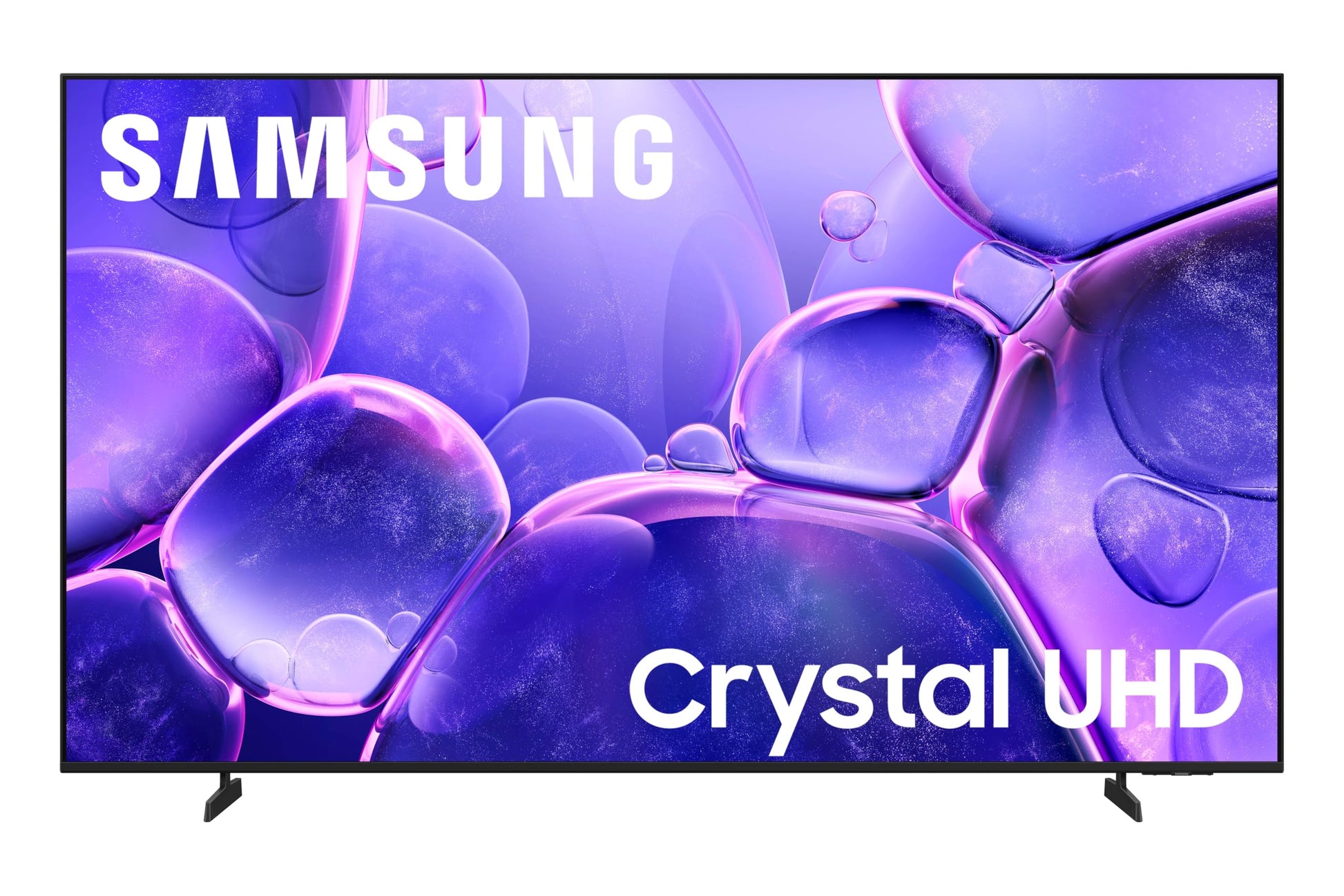 Samsung 55-Inch Class Crystal UHD U8000F 4K Smart TV (2025 Model) Endless Free Content, Crystal Processor 4K, MetalStream Design, Knox Security, Compatible with Alexa