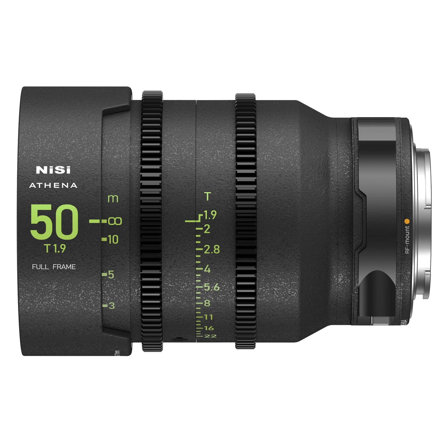 NiSi Athena Prime Full Frame Cinema Lens Master Kit with 8 Lenses 14mm T2.4, 18mm T2.2, 25mm T1.9, 35mm T1.9, 40mm T1.9, 50mm T1.9, 85mm T1.9, 135mm T2.2 + Hard Case (RF Mount)