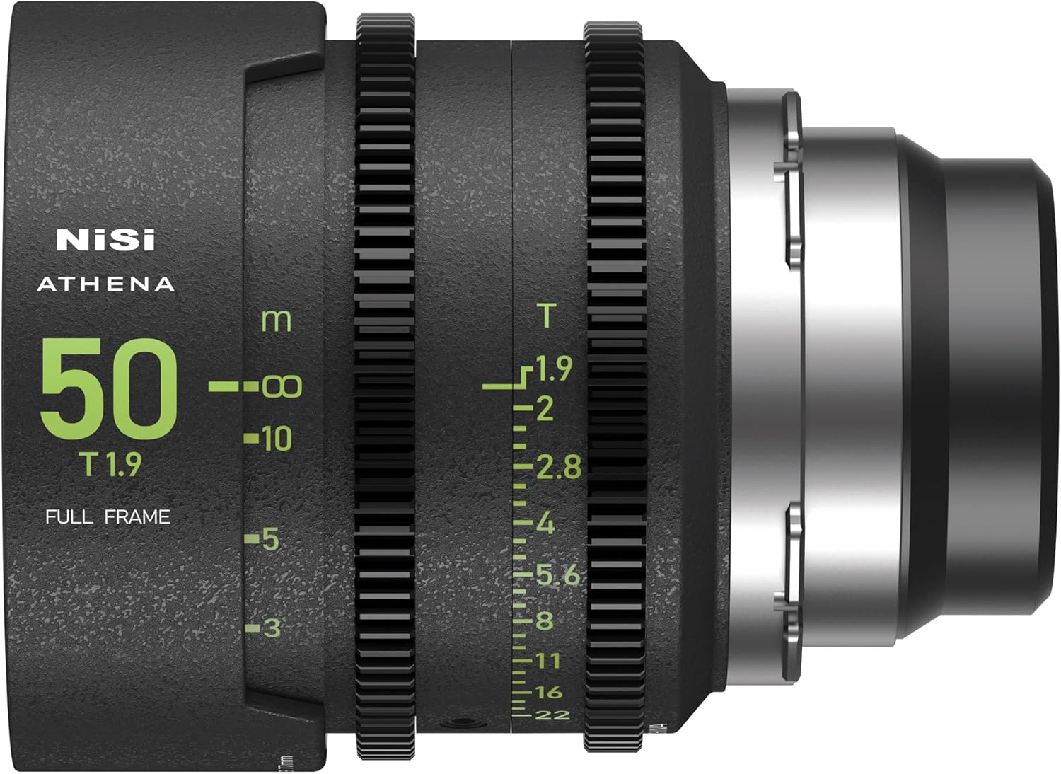 NiSi Athena Prime Full Frame Cinema Lens Master Kit with 8 Lenses 14mm T2.4, 18mm T2.2, 25mm T1.9, 35mm T1.9, 40mm T1.9, 50mm T1.9, 85mm T1.9, 135mm T2.2 + Hard Case (PL Mount)