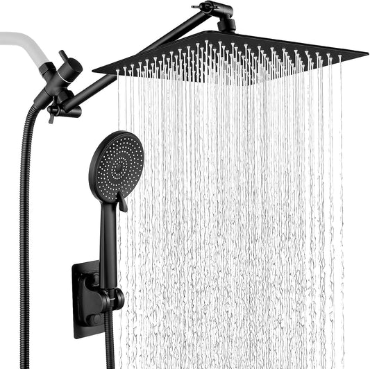 OWOFAN Kitchen Faucet with Shower Head Black 10 Inch Product Bundles