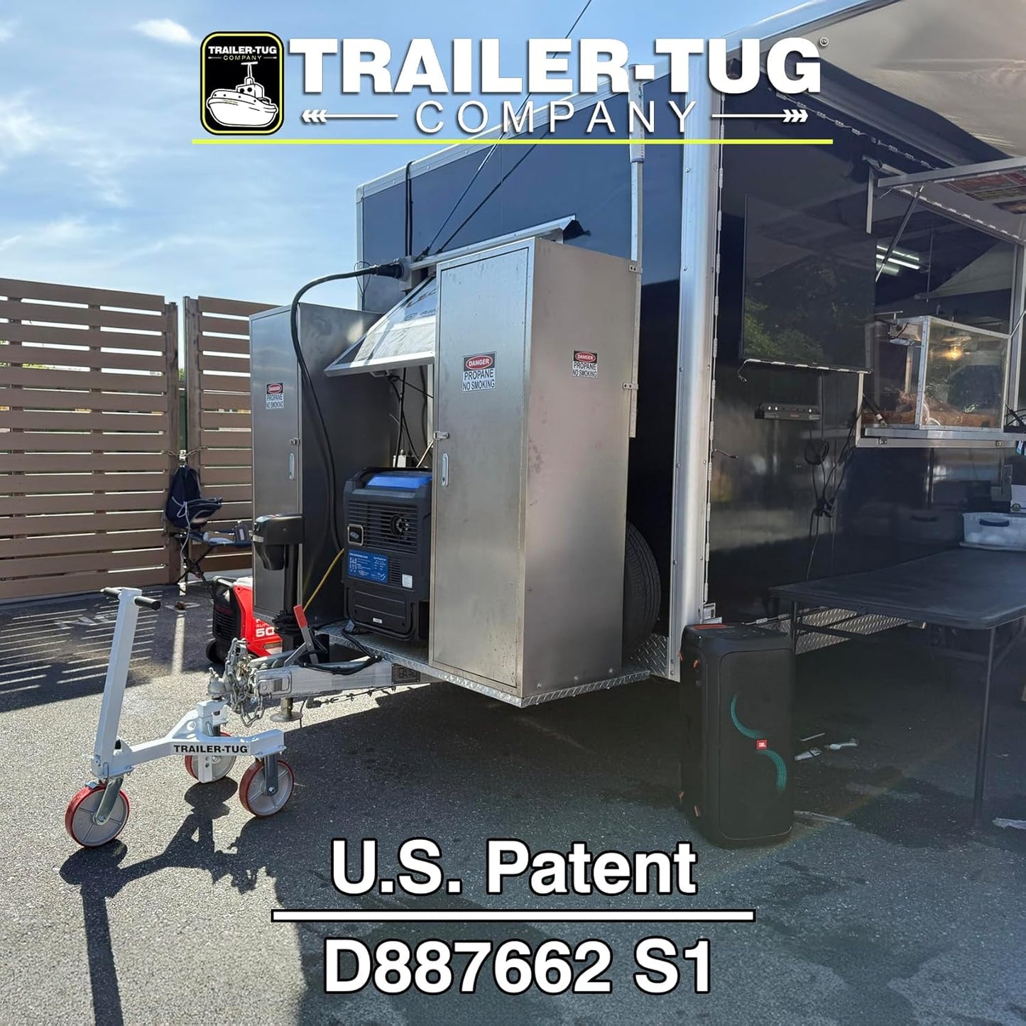 Trailer Tug | Supports up to 20,000LBS | 3,500 lb Max Tongue Weight | Mover for RV, Boat, Camper, Flatbed, Enclosed Trailers | World's Greatest Trailer Dolly