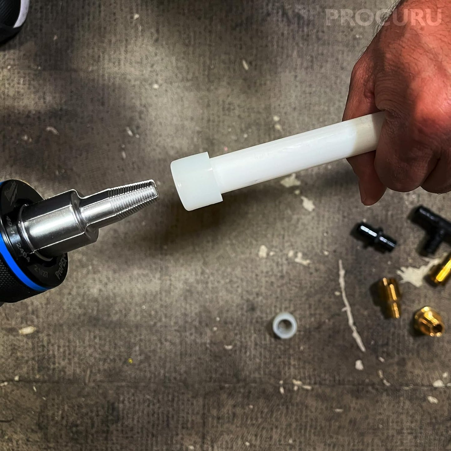 [1000-Pack] PROCURU Wholesale 1-Inch F1960 Expansion Ring Sleeve for PEX-A Pipe and Fittings (8AR0100-1000P)