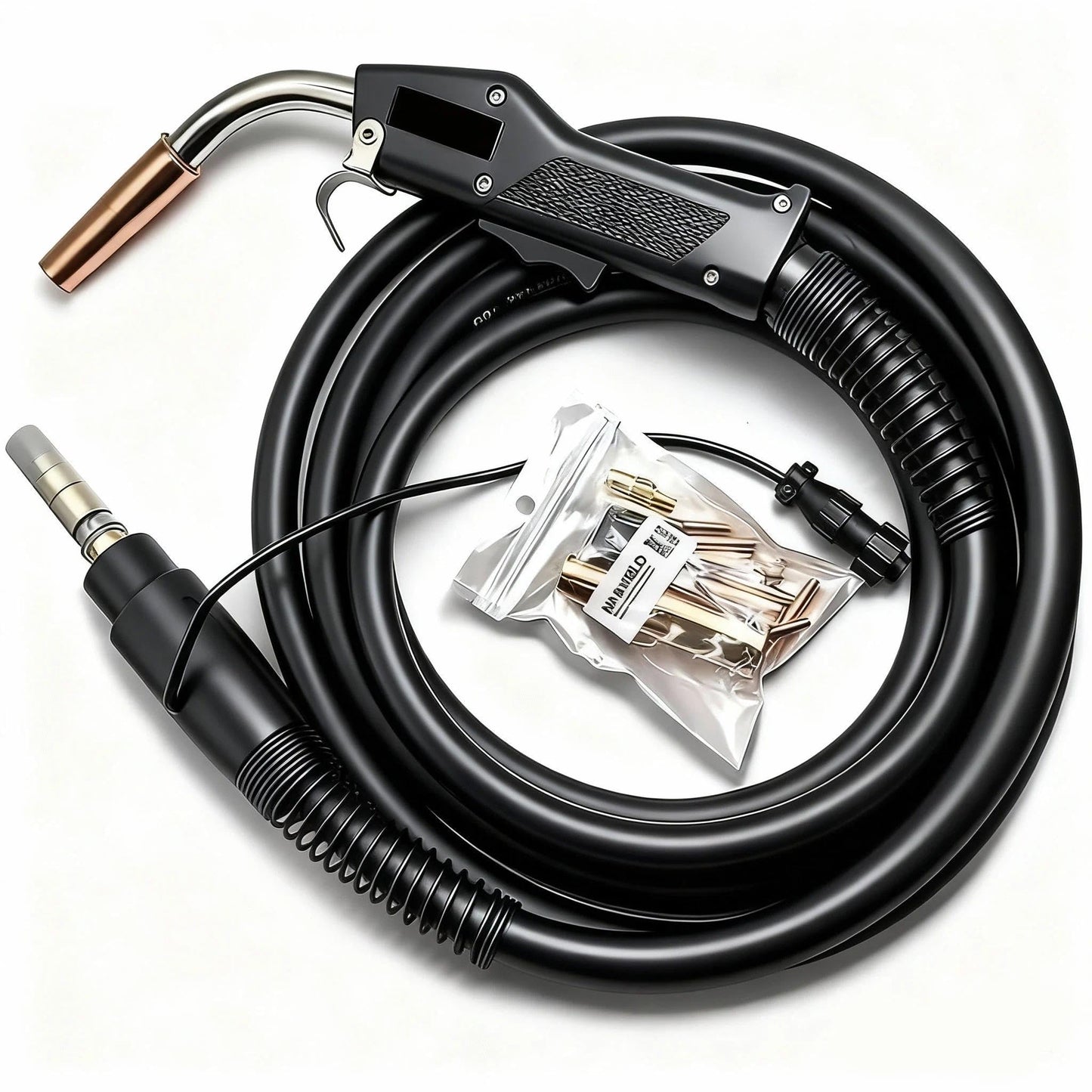 Havey Duty Mig Welding Gun 400A 15' Replacement for Tweco #4 fits Miller Mig Welder (15ft 400A Mig gun for Miller adapter)