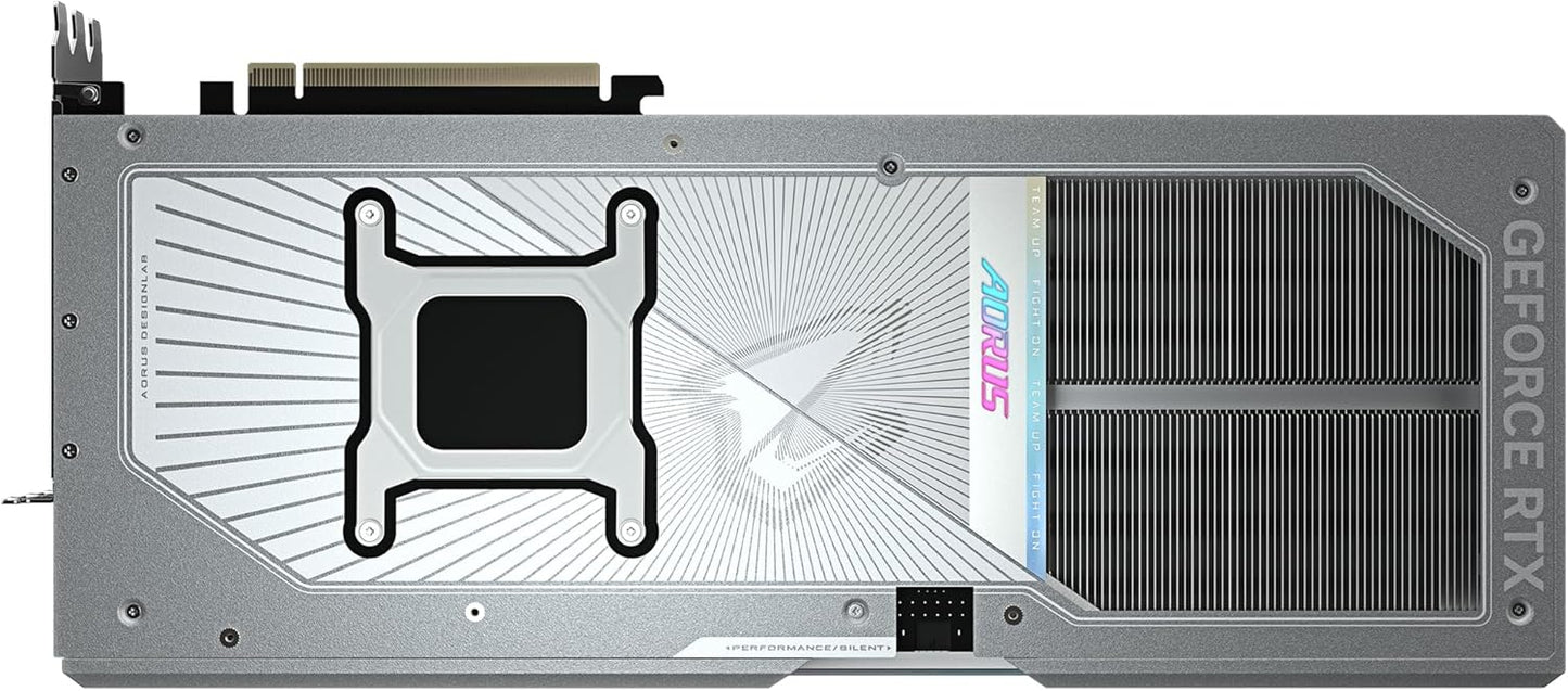 Gigabyte AORUS GeForce RTX 5090 Master ICE 32G Graphics Card - 32GB GDDR7, 512bit, PCI-E 5.0, 2655MHz Core Clock, 3 x DP 2.1a, 1 x HDMI 2.1b, NVIDIA DLSS 4, GV-N5090AORUSM ICE-32GD