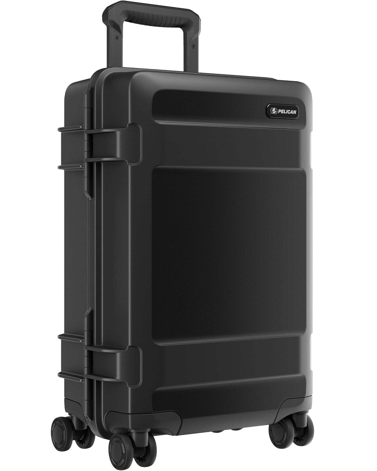 Pelican ATX Luggage Hard Case Luggage with Wheels - Waterproof Hardshell - Medium Size (25 Inch) Check-In Suitcase (Black)