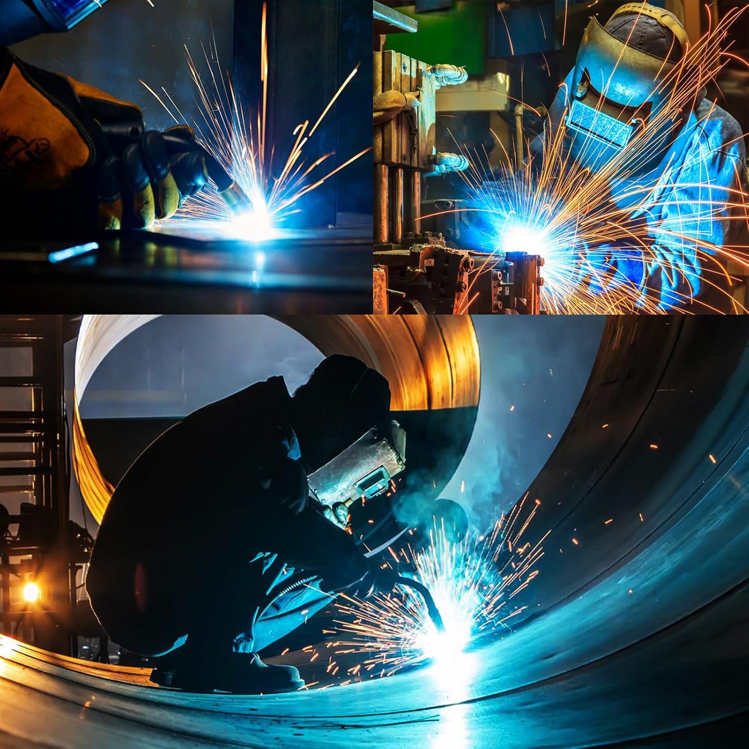 MIG Welding Gun Torch fits Hobart 245926 Hobart Handler 190/210/210MVP Mig Welders Parts,100A 15ft Hobart Welder Replacement Hobart H100S4-10 245926 with .030" .035" Tip-Nozzle-Diffuser