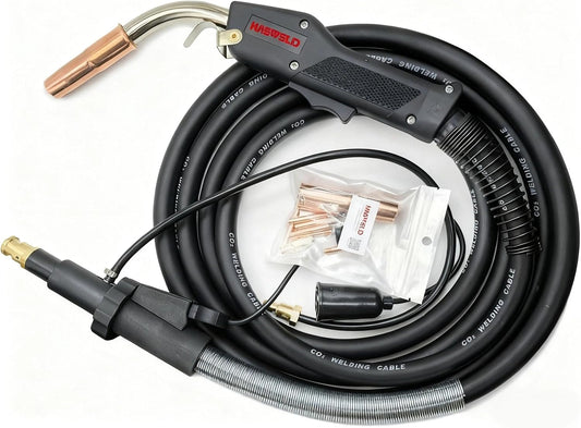 15ft Heavy-duty Mig Welding Gun 400A Replace for Lincoln LN-7 LN-8 LN-9 LN-25 LN-25PRO LF-72, LF-74 LN415 LN742 SYNERGIC 7 Power 25M Wire Feeder