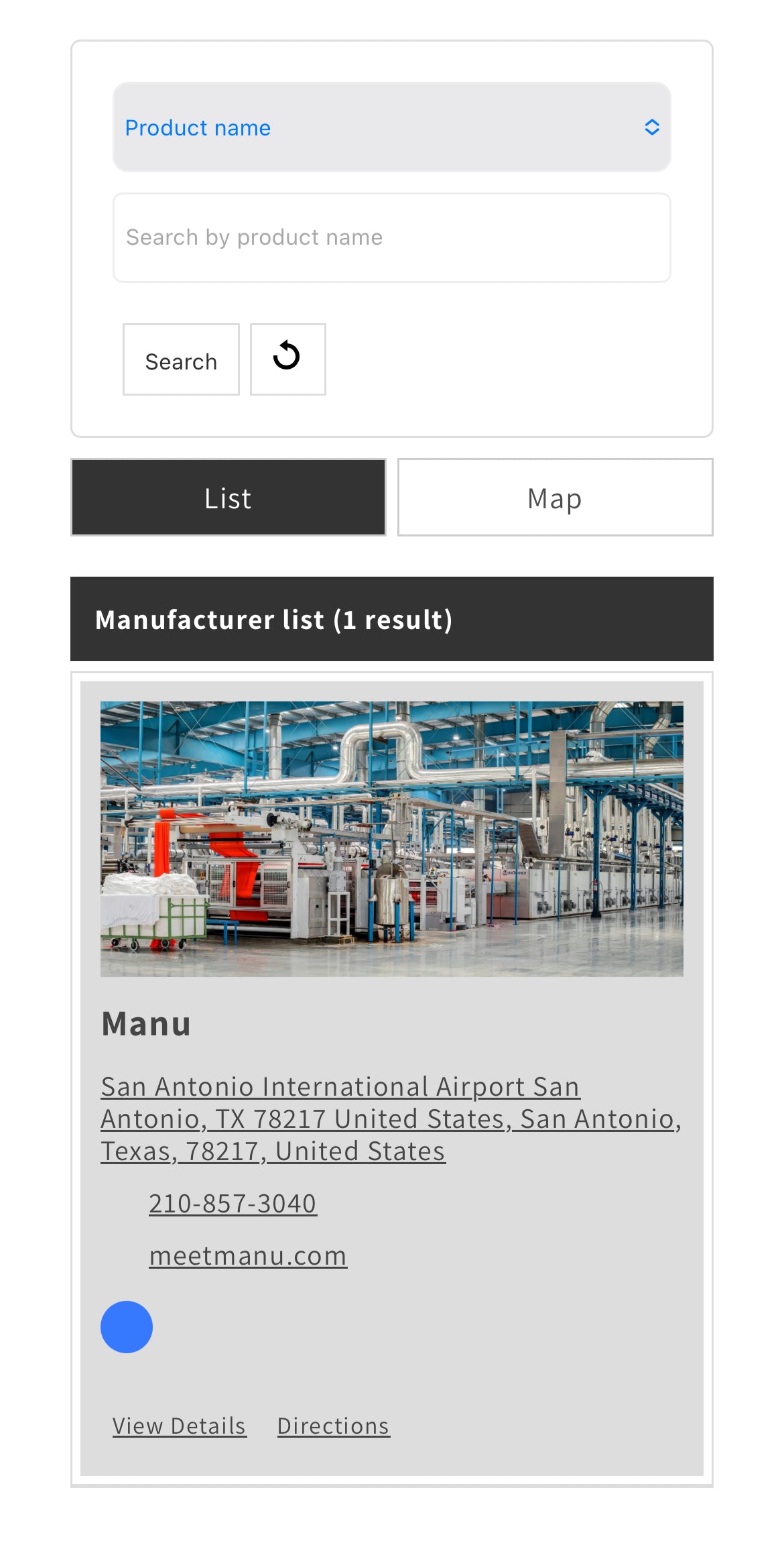 Manufacturer Registration
