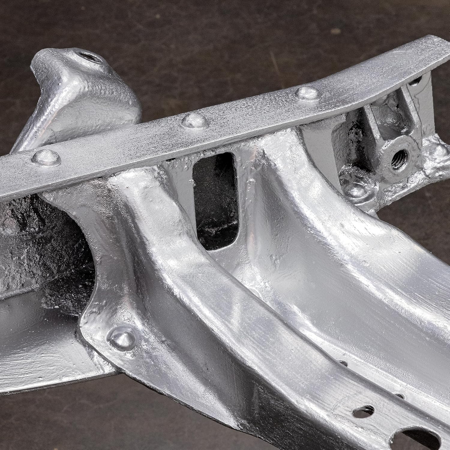 Eastwood Rust Encapsulator Platinum Quart | UV Resistant Aluminum Finish Rust Preventive Coating | Easy Apply High-Tech Formula Automotive Paint to Stop Rust | Rust Remover for Metal Structures