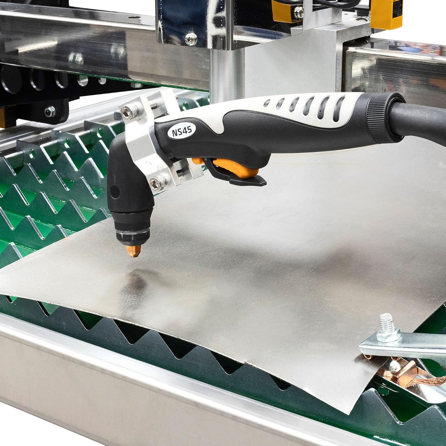 Eastwood Versa-Cut 2'X2' CNC Plasma Table With CNC Cut 40A Plasma Cutter Machine with Cutting Torch | All-in-One Professional Dual Voltage Metal Precision Cutting and Sheet Fabrication Equipment Set