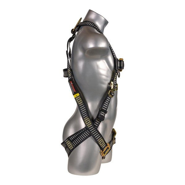 Kapture 5 Point Element Full Body Harness - Welding Series - Dorsal D-Ring - Mating Buckle Chest & Legs - All Sizes