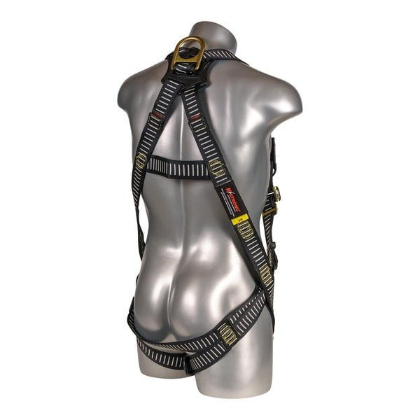 Kapture 5 Point Element Full Body Harness - Welding Series - Dorsal D-Ring - Mating Buckle Chest & Legs - All Sizes
