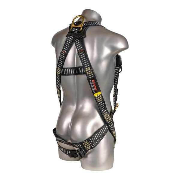 Kapture 5 Point Element Full Body Harness - Welding Series - Dorsal D-Ring - QC Chest & Legs - All Sizes